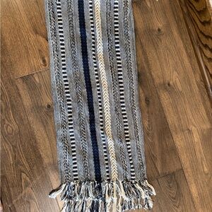 Striped table runner